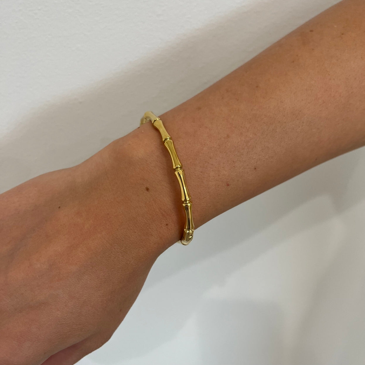 Gold Bamboo Bangle