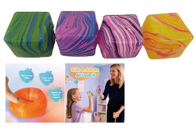 Marble Swirl Cube