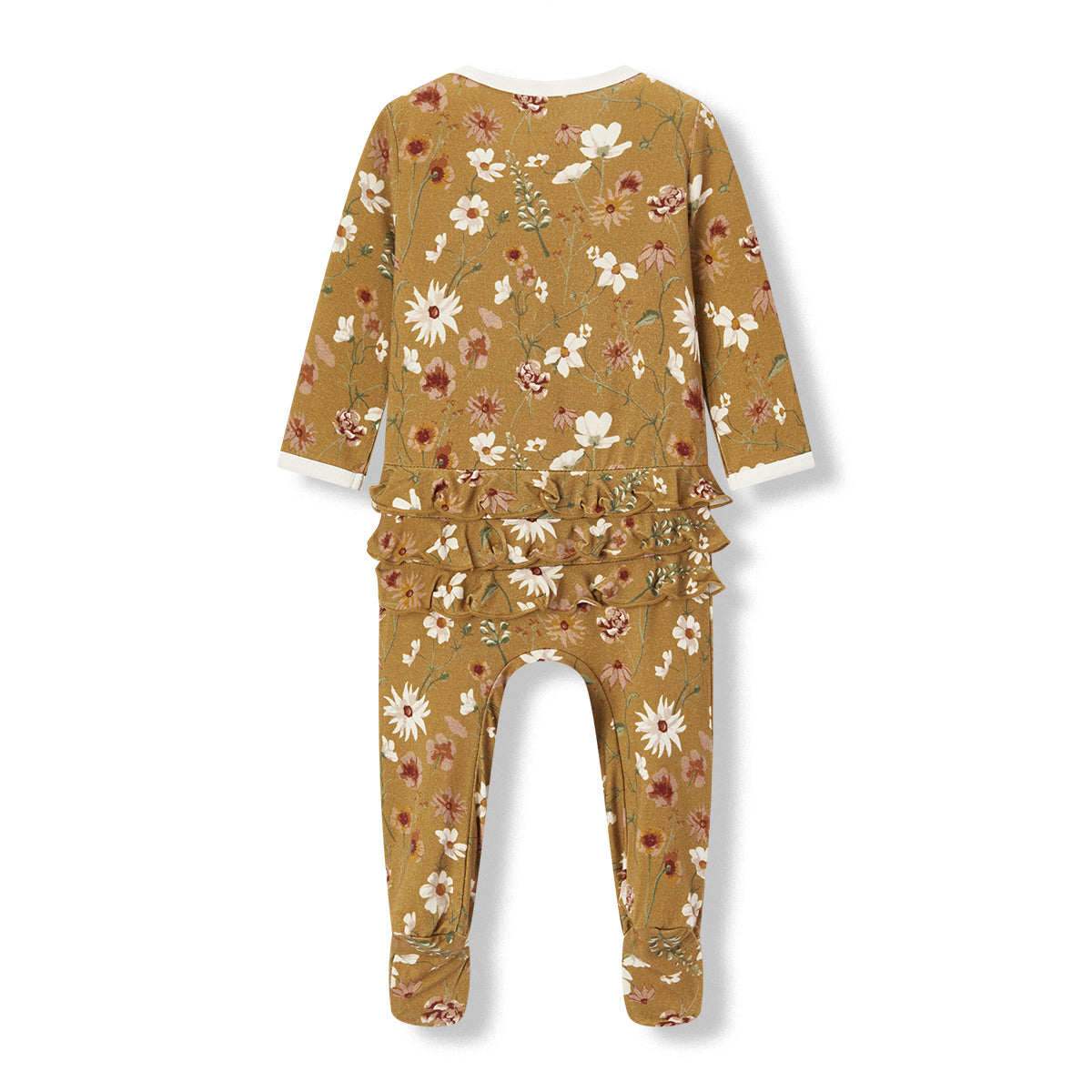 Wildflower Luxe Ruffle Footie