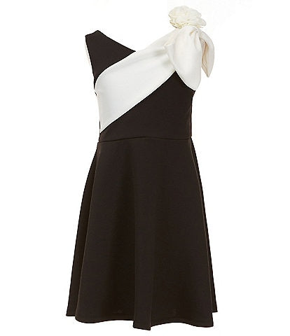Asymmetrical Scuba Dress