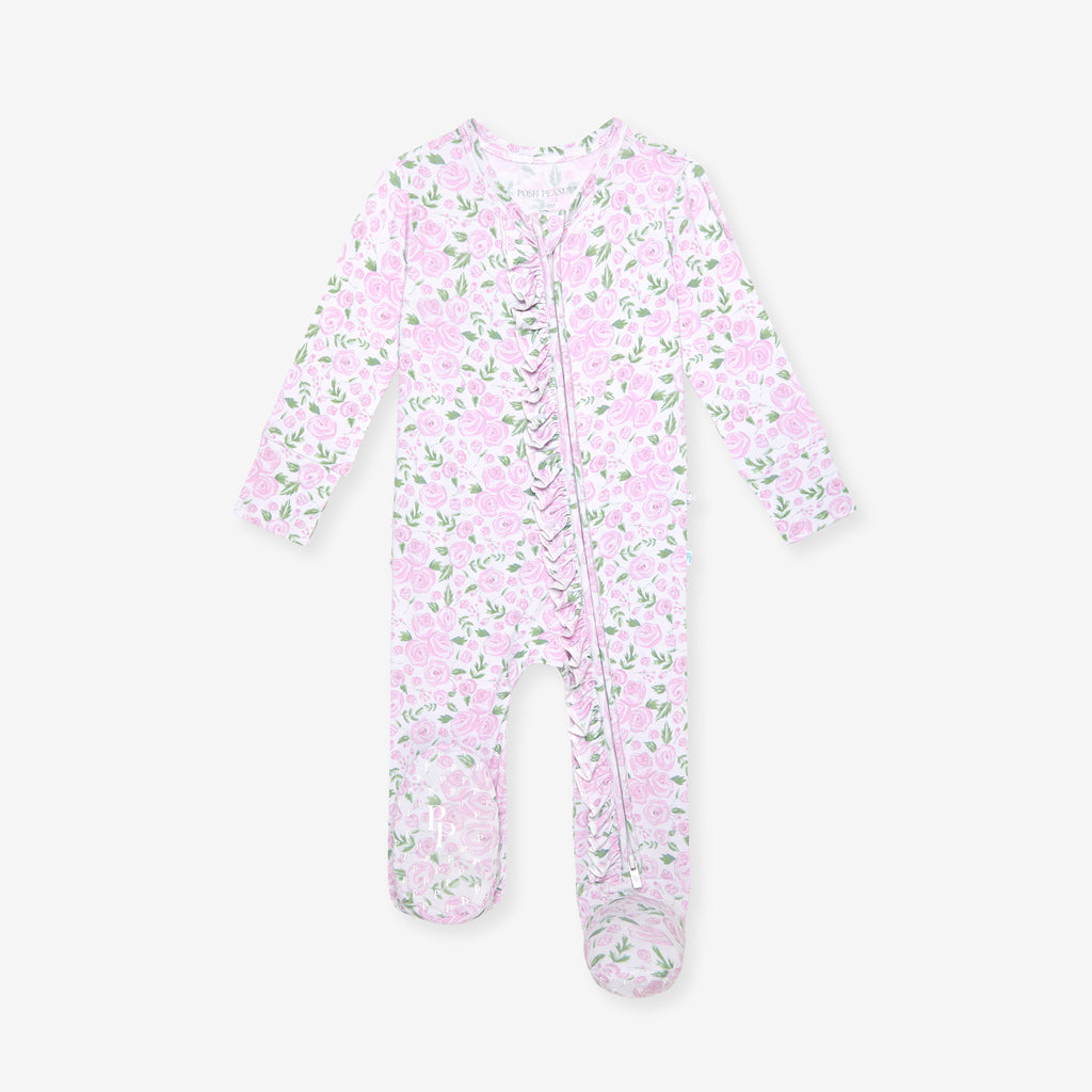 Annabeth Footie Ruffled Footie