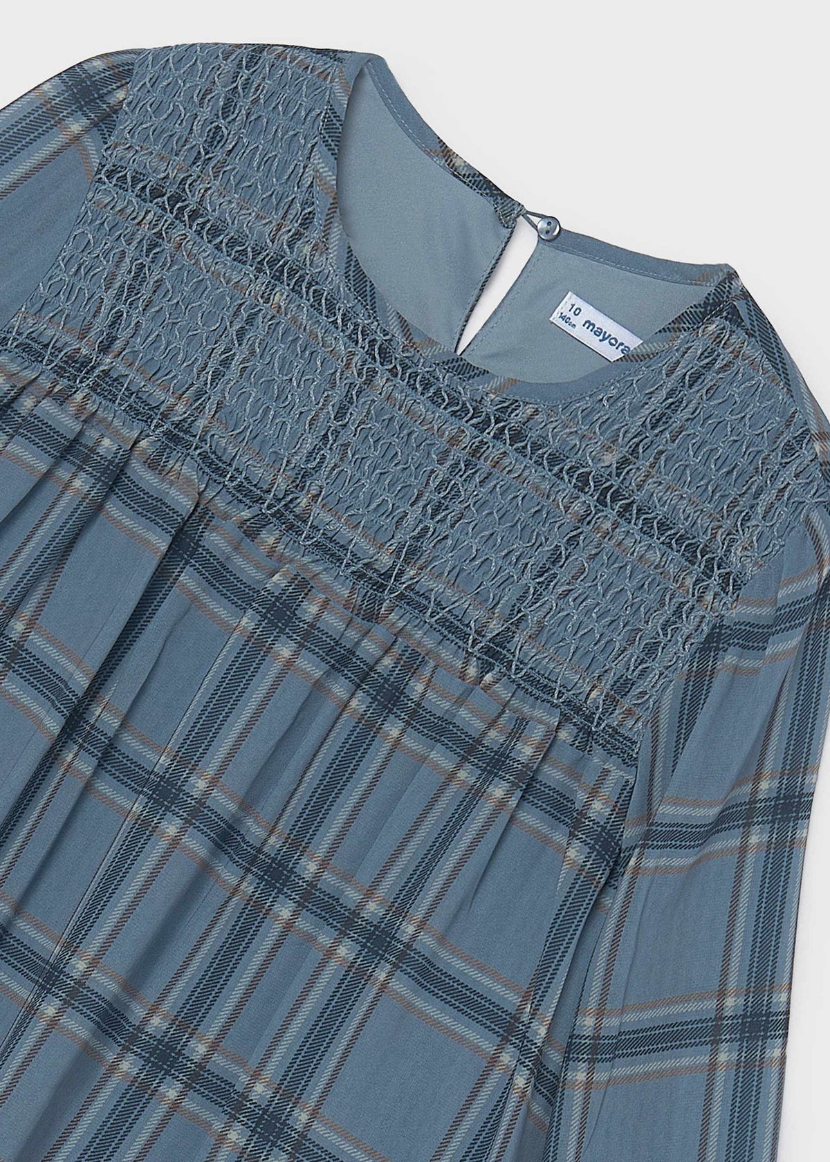 Iceberg Smocked Chiffon Blouse
