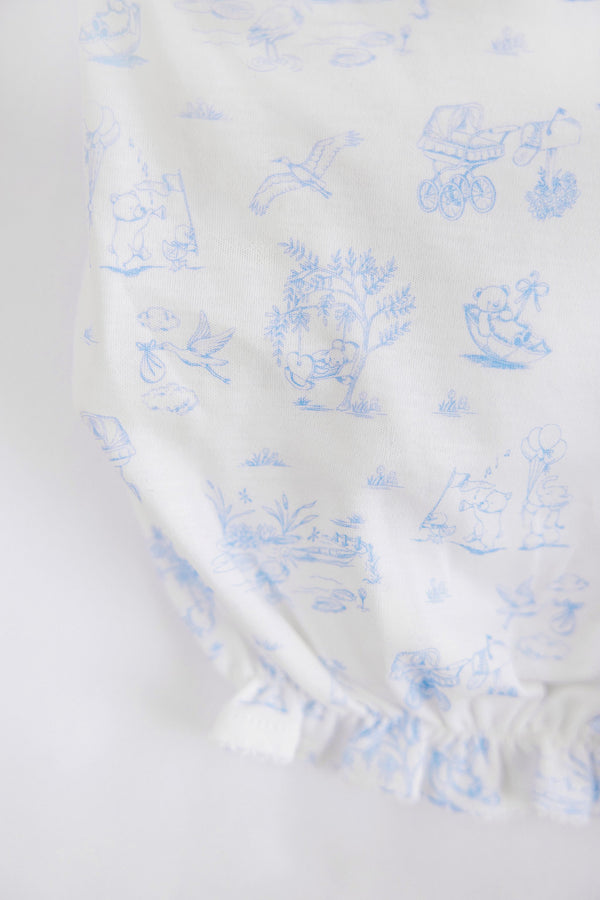 Sir Proper's Sweet Arrival Adorable Everyday Set - Beale Street Blue