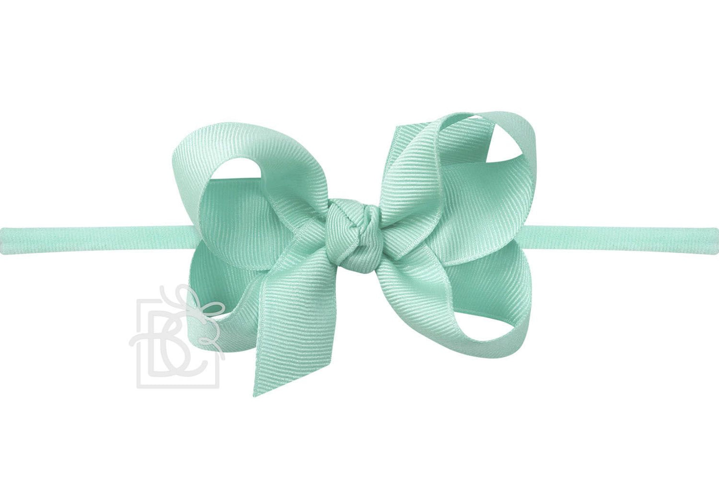 Aquamarine 3.5" Headband Bow