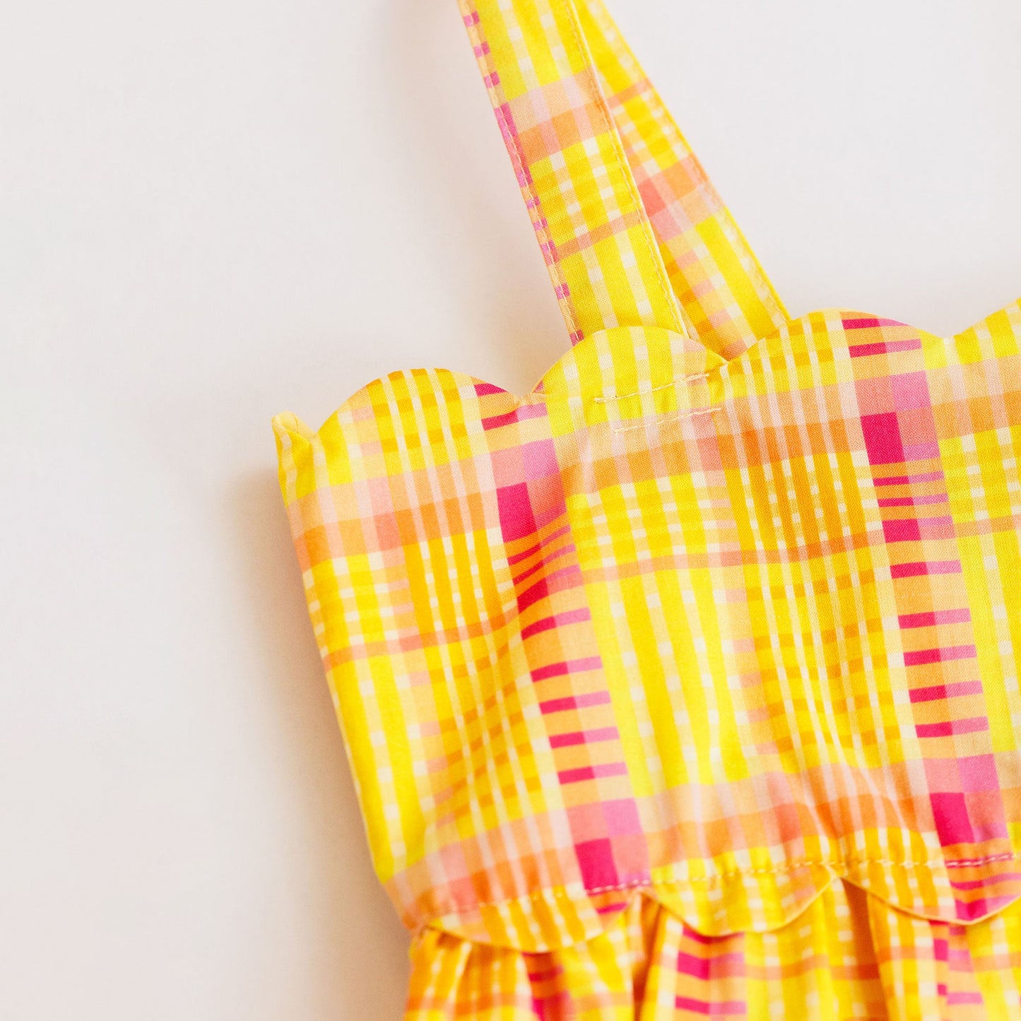 Seashell Plaid Hadley Bubble