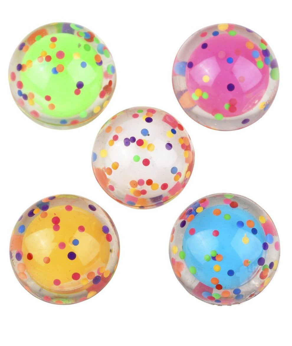 Confetti Light Up Bouncy Ball
