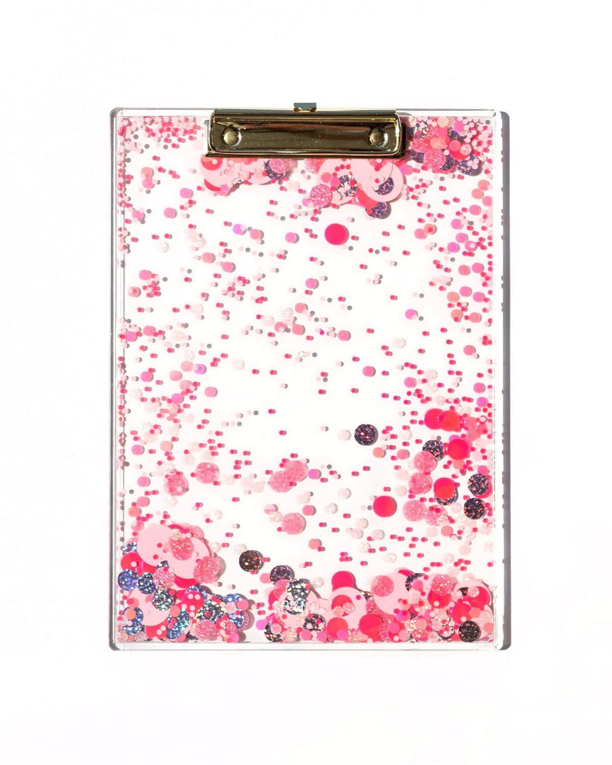 Pink Confetti Clipboard