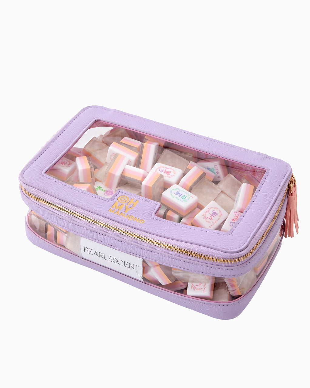 Lilac Mahjong Storage Bag