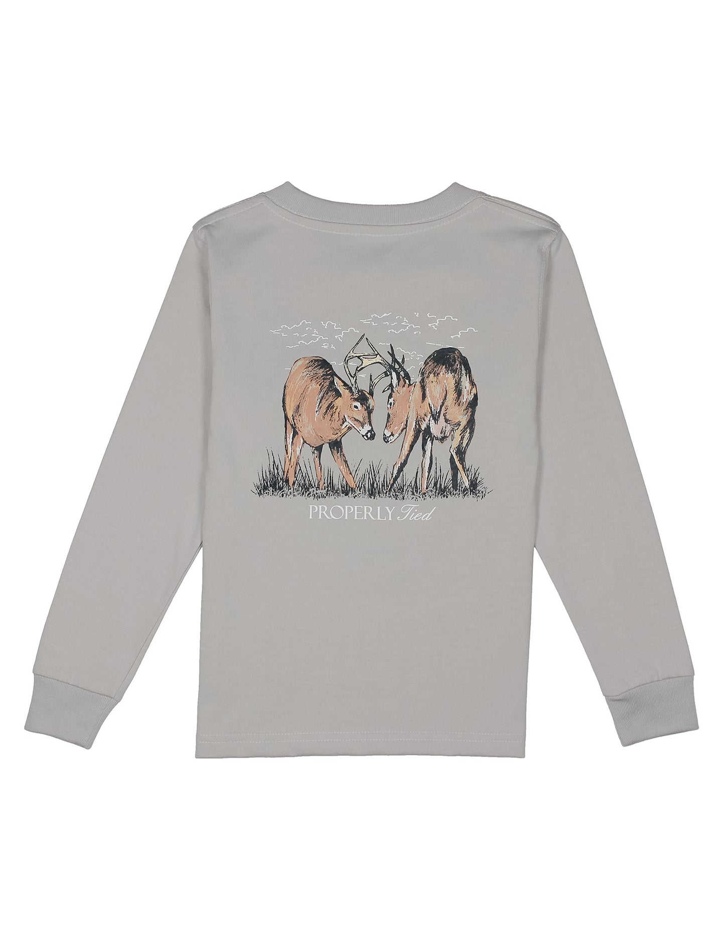 Trophy Season LS Ice Grey