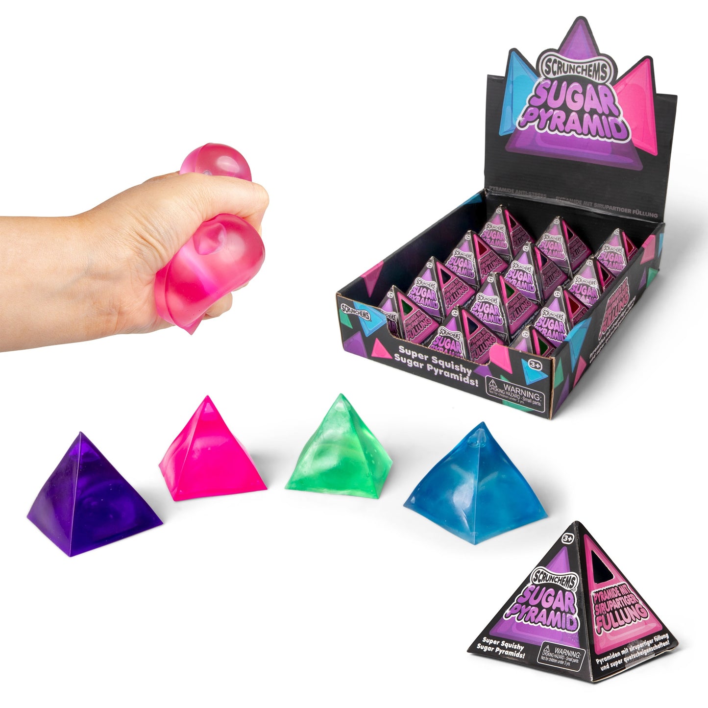 Scrunchems Sugar Pyramid - Assorted