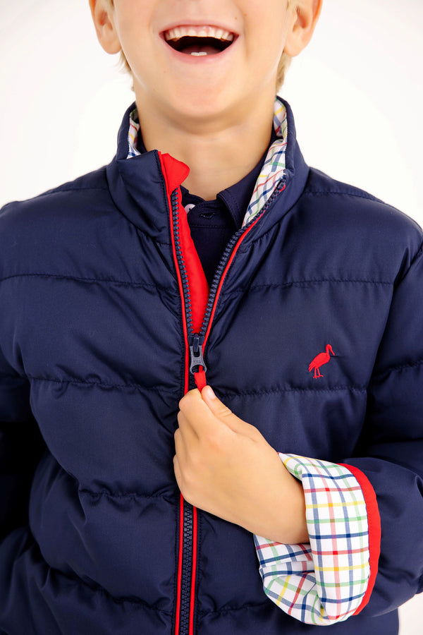 Nantucket Navy Cooper Coat