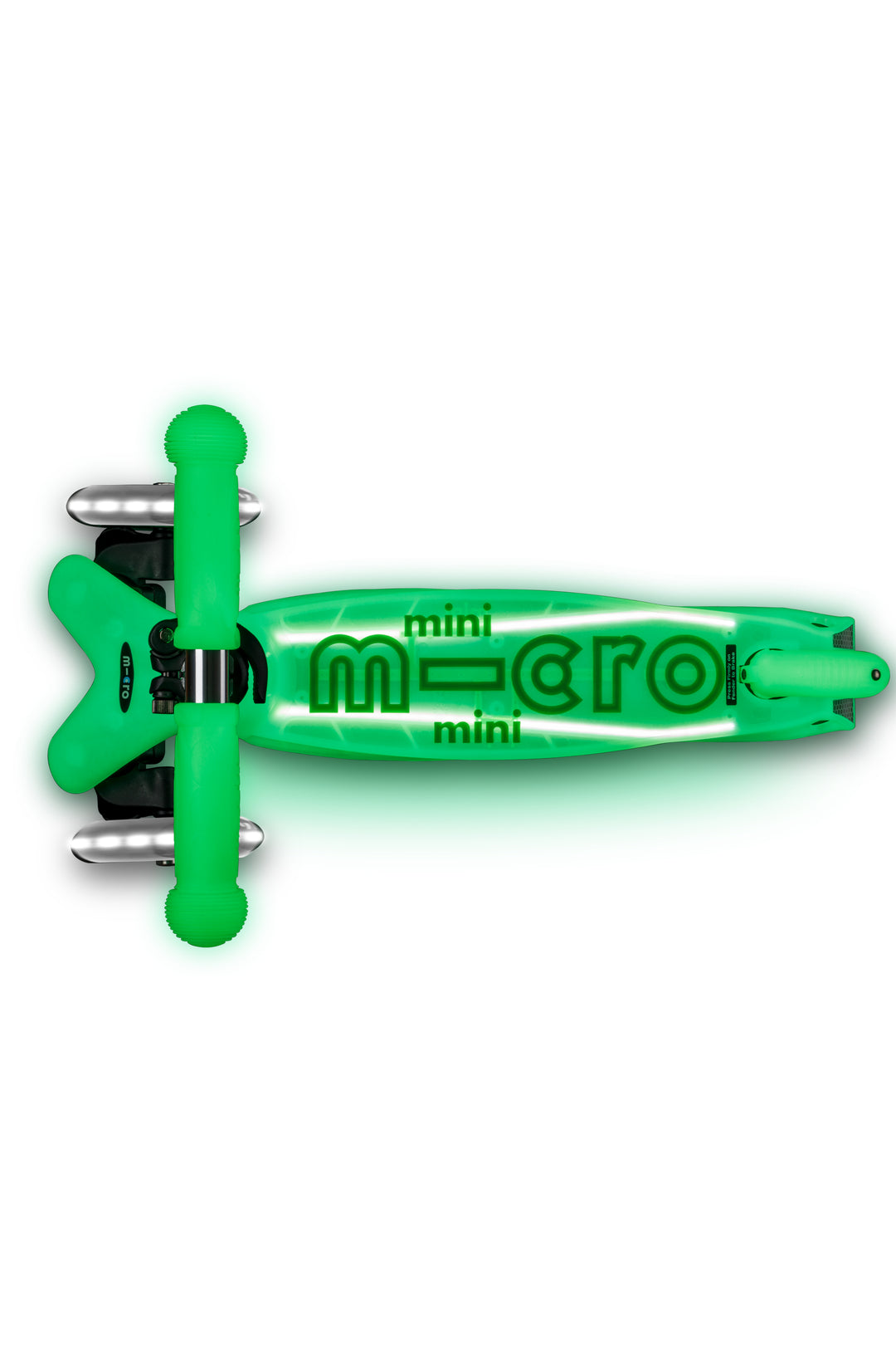 Micro Mini Glow Plus LED Scooter - Lime