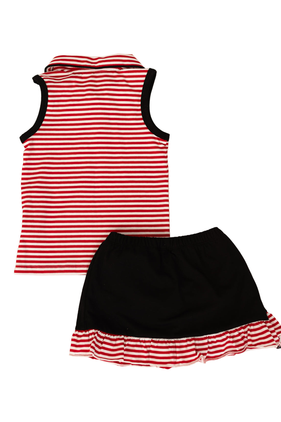 Red & Black Stripe Cheer Set