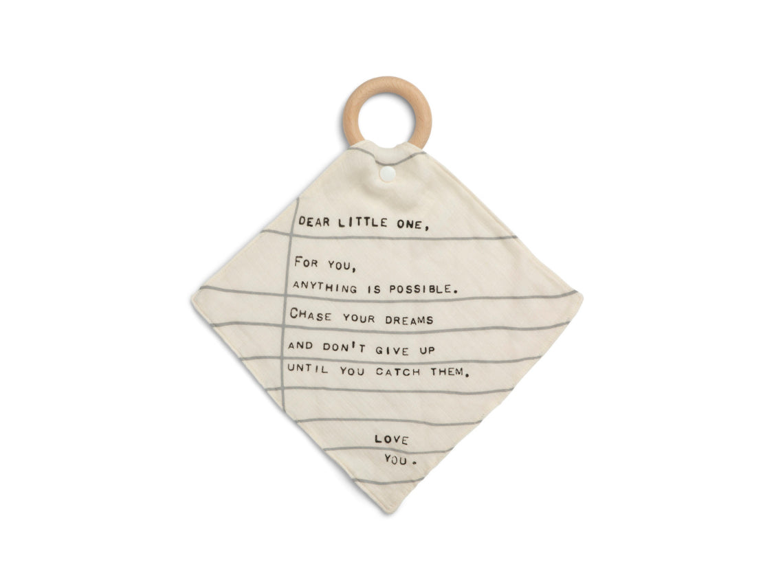 Neutral Teether Blankie