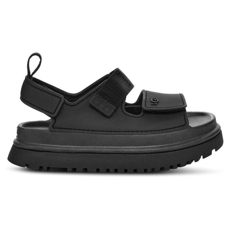 Black GoldenGlow Sandal