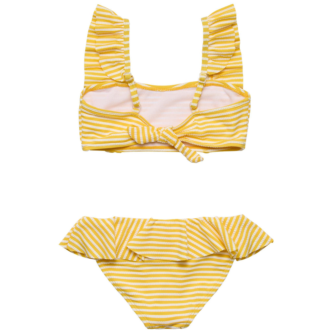 Sunshine Stripe Frilled Bikini
