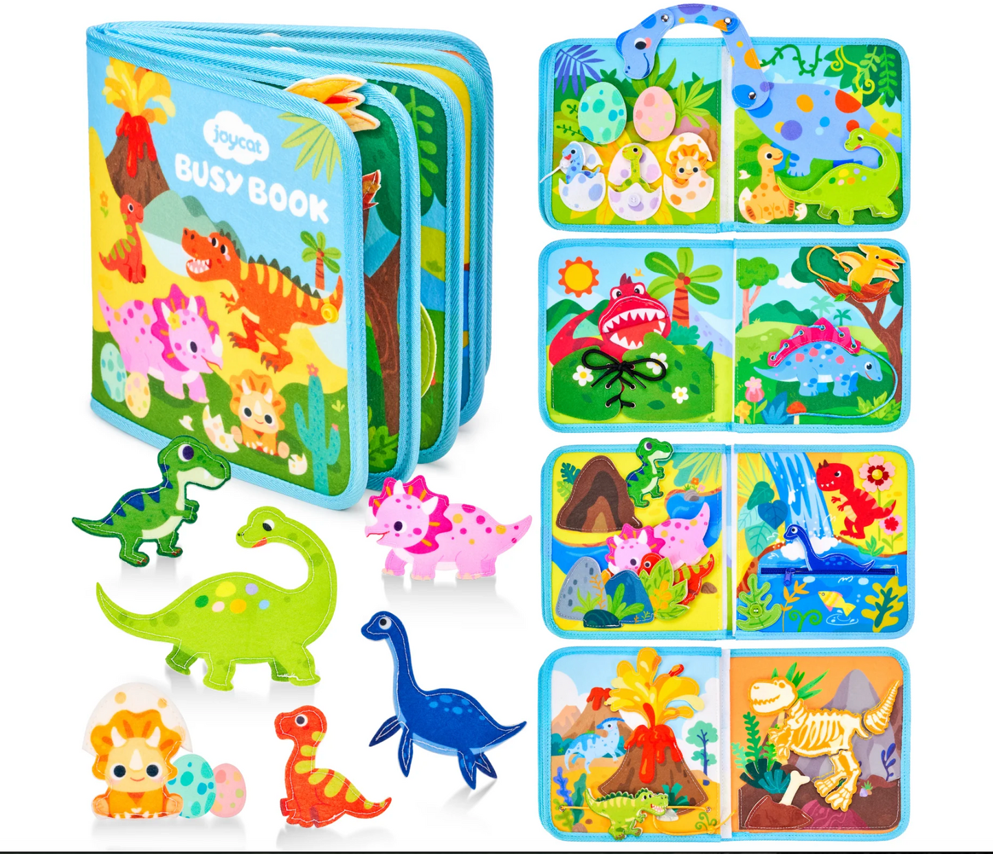 Dinosaur Felt Busy Book