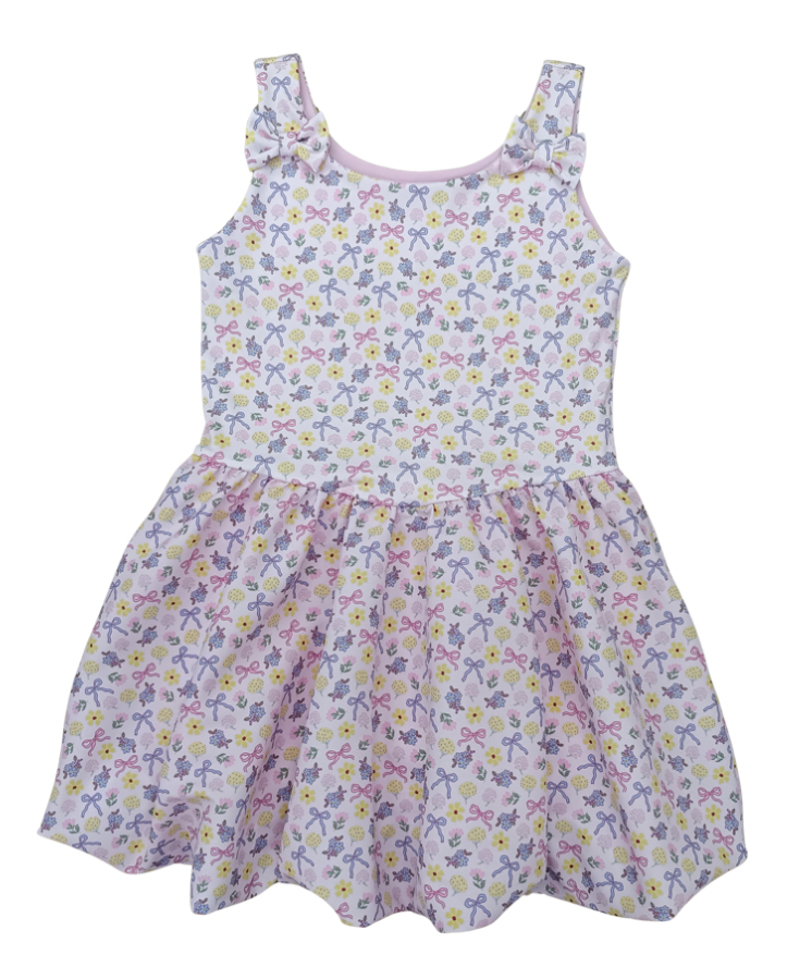 Gigi Dress Blooms & Bows