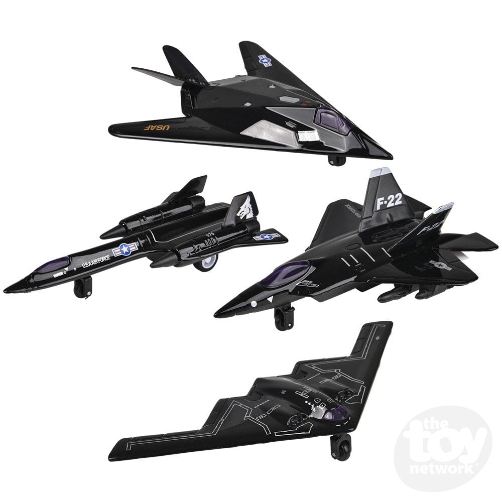 5" Die-Cast Pullback Stealth Bomber