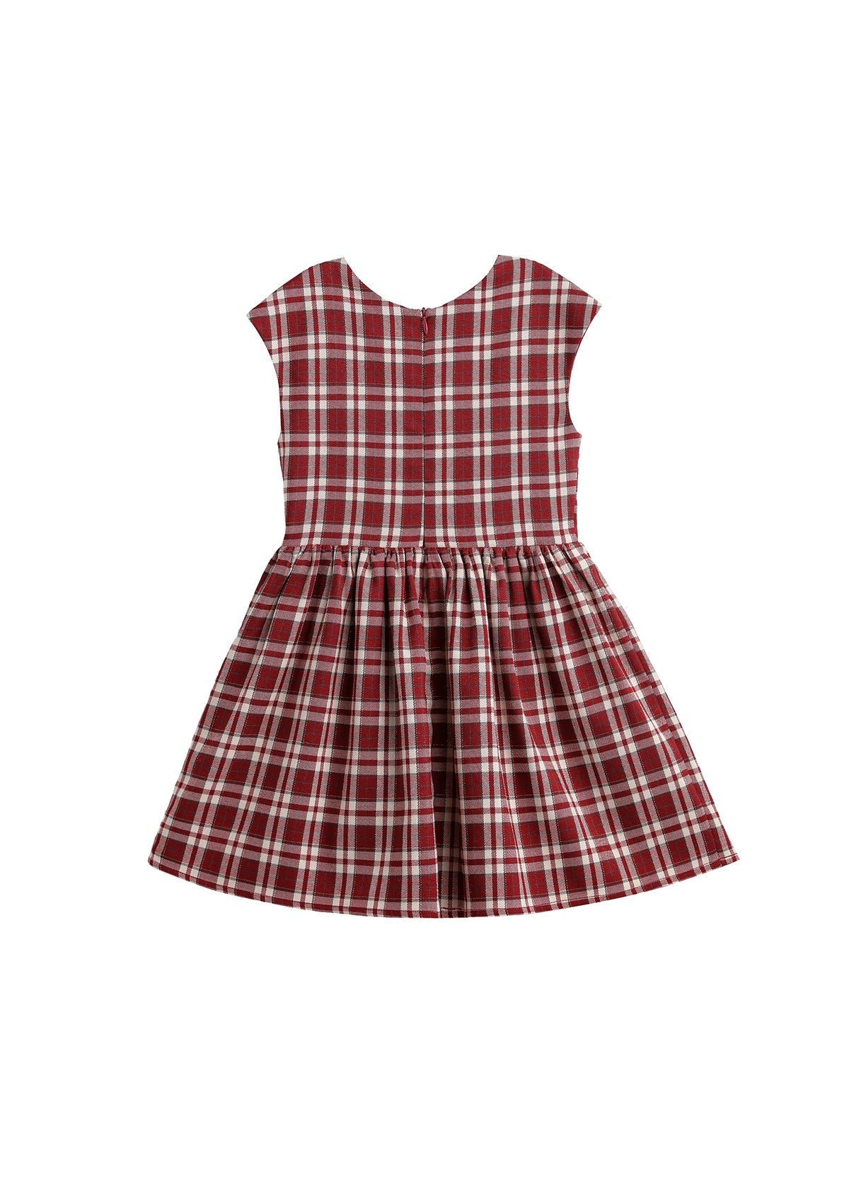 Holiday Plaid Fit & Flare Dress