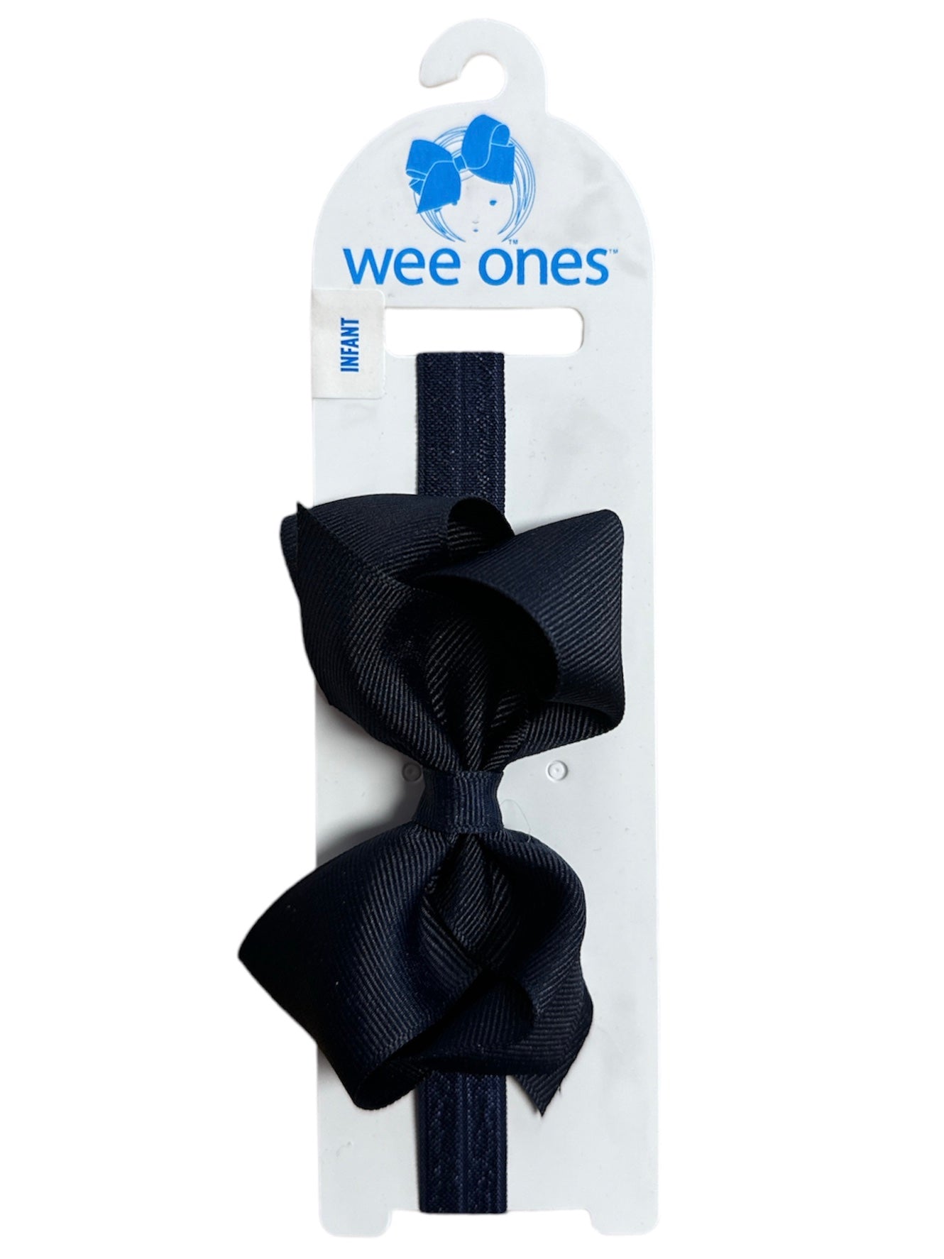 NVY Small Elastic Bow
