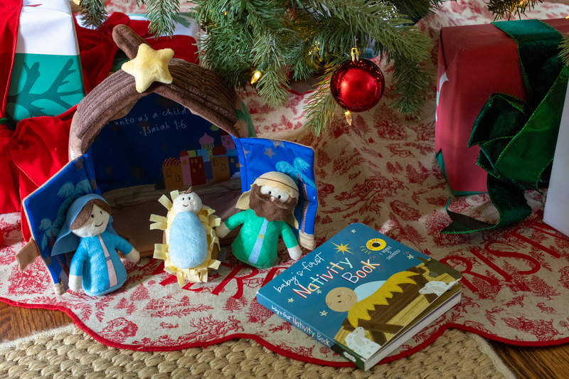 Musical Nativity Plush Set