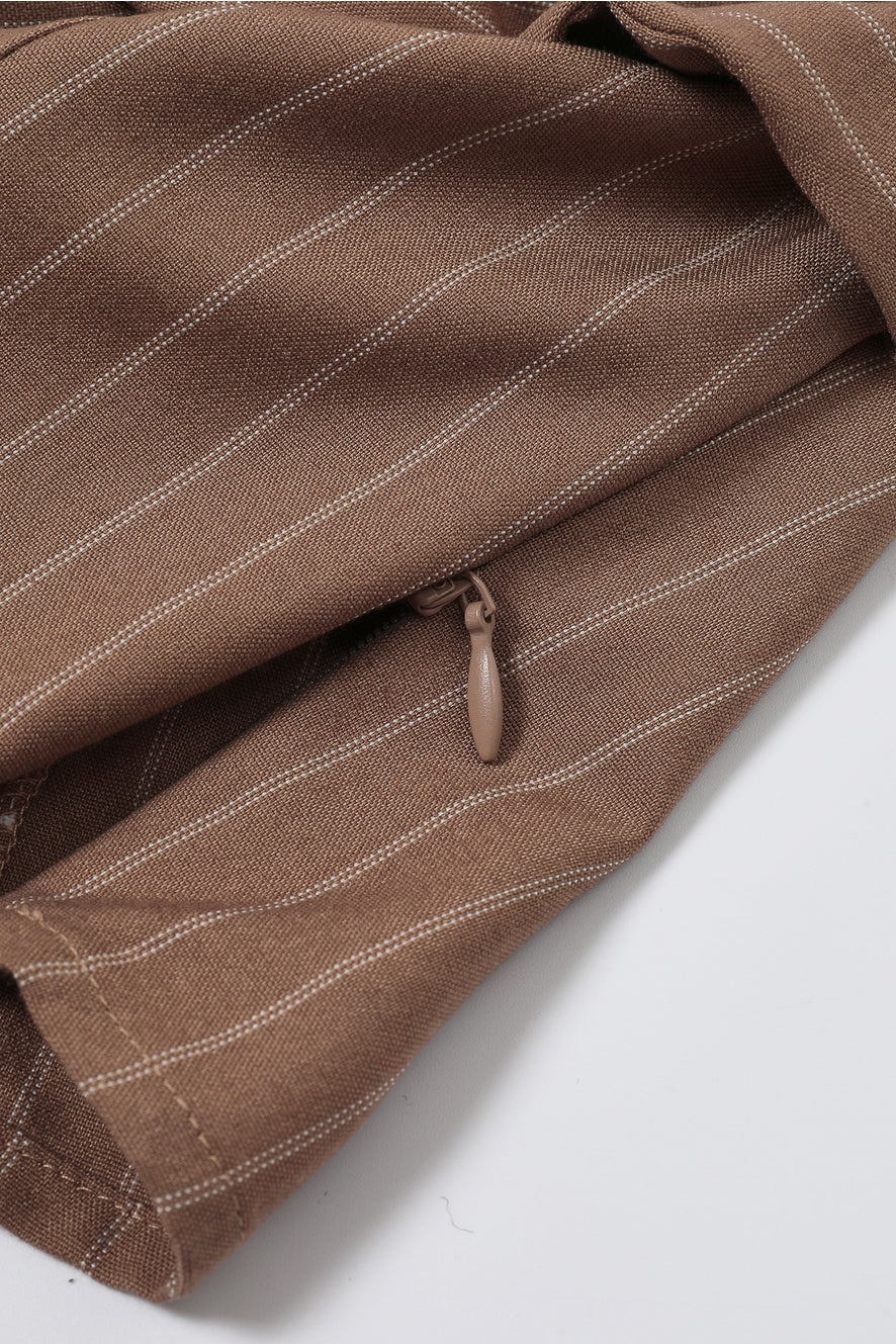 Striped Bow Twofer Top