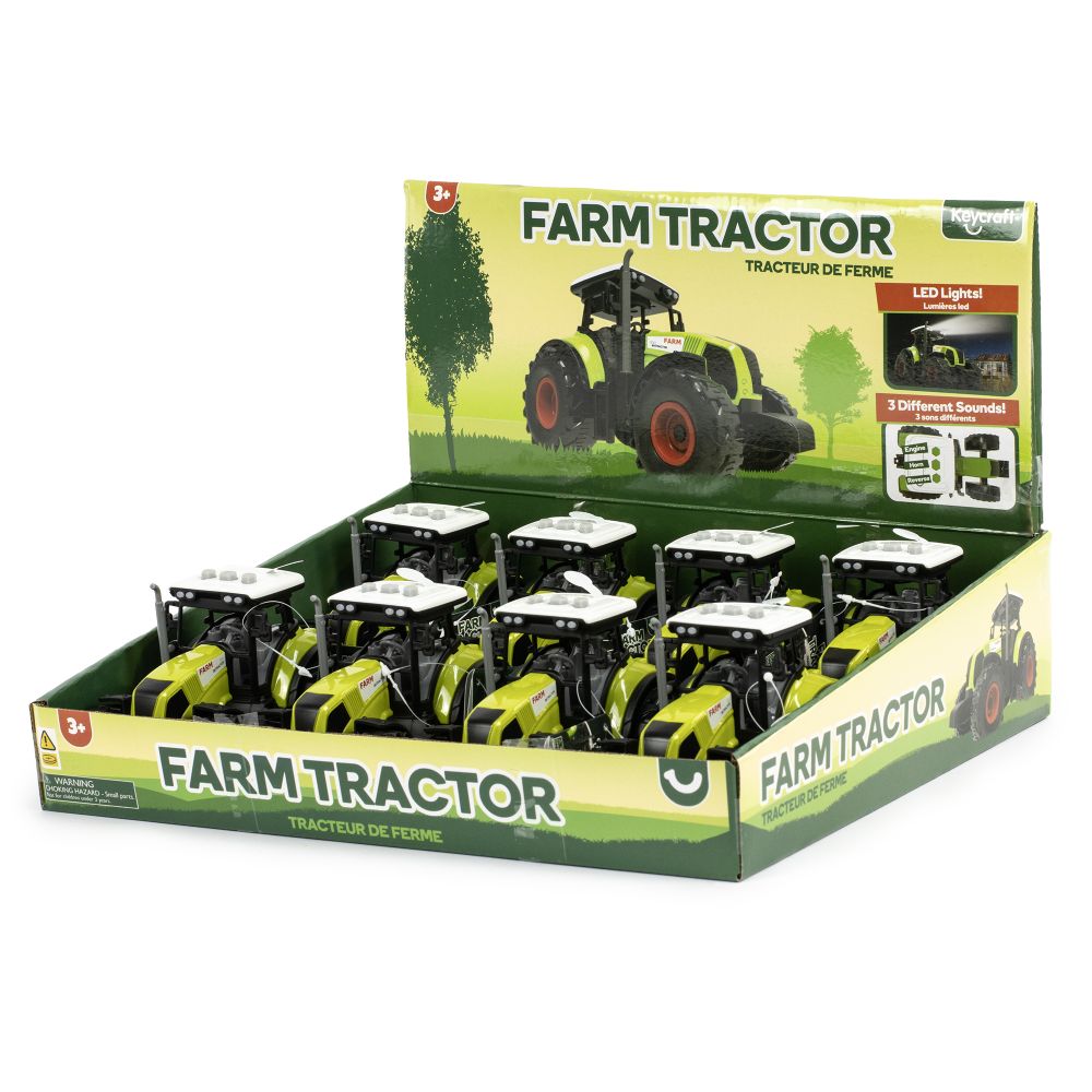 Friction Tractor Light Up & Sound