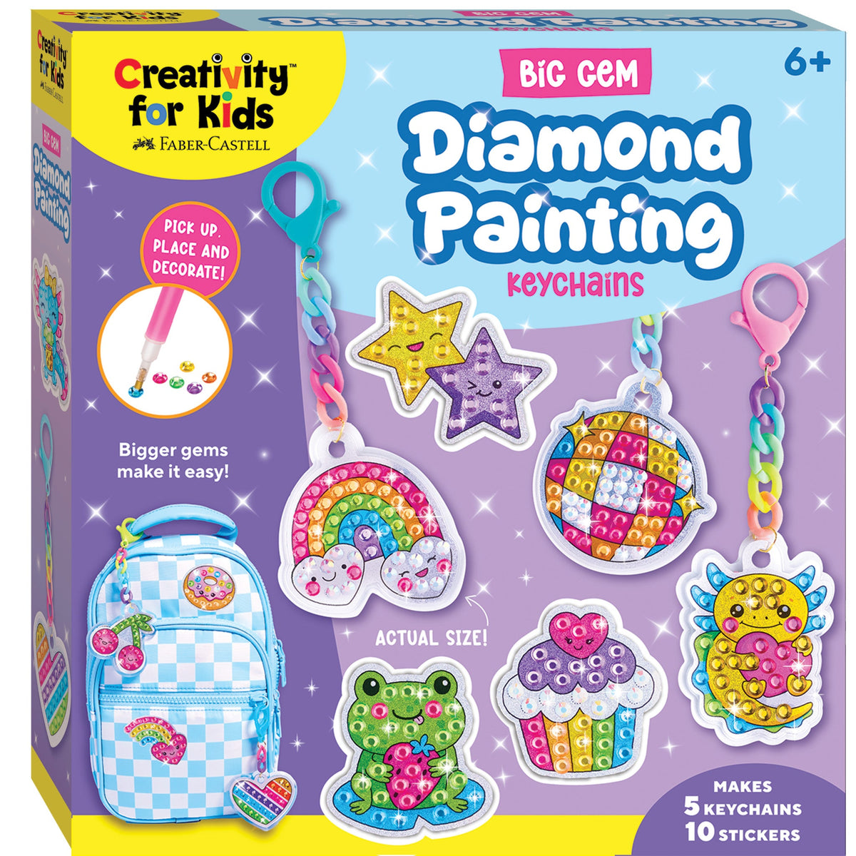 Big Gem Diamond Painting - Keychains