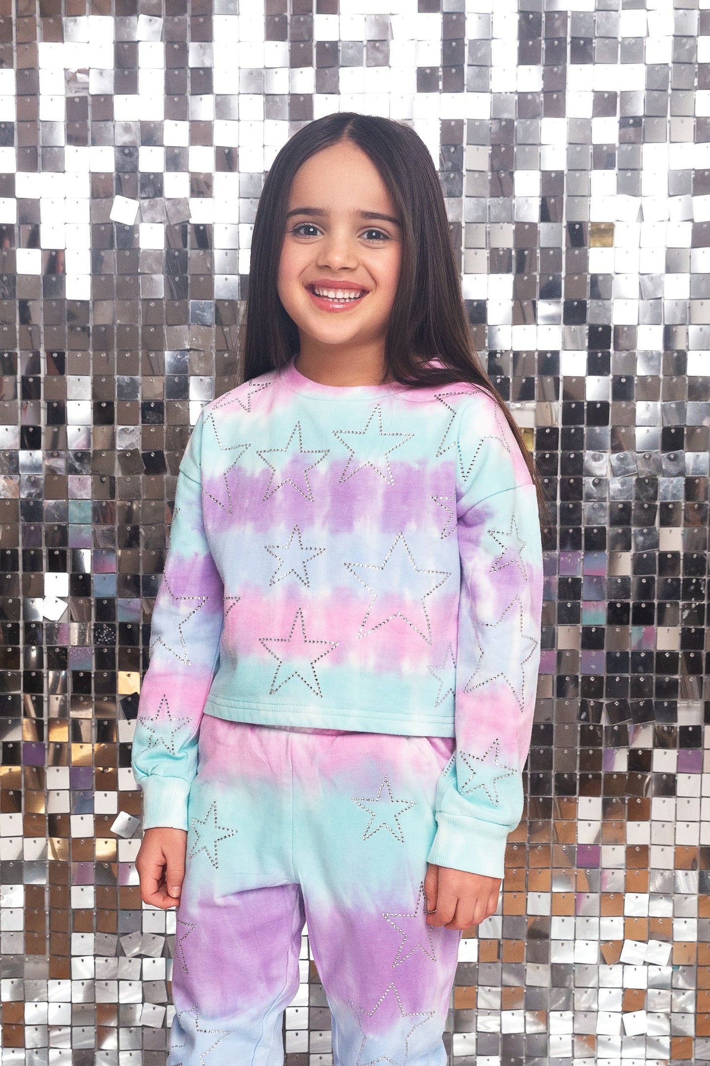 Cotton Candy Star Sweatpants
