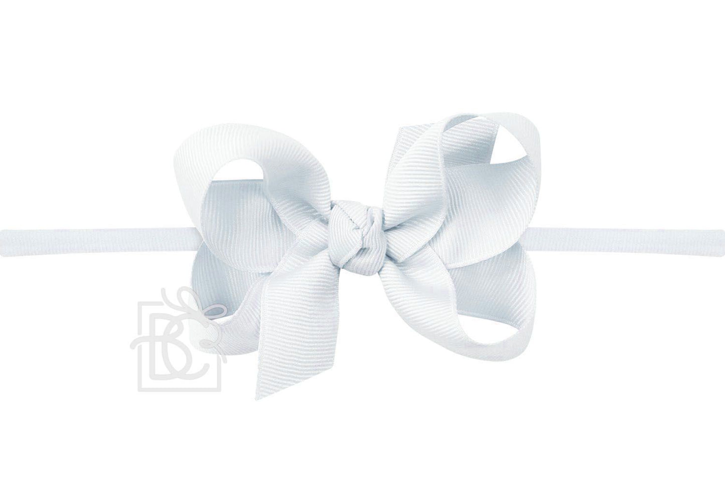 Powder Blue 3.5" Headband Bow