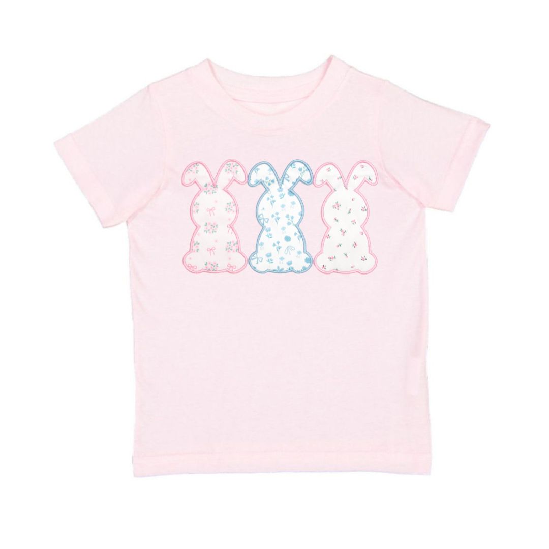 Floral Bunny Patch Tee