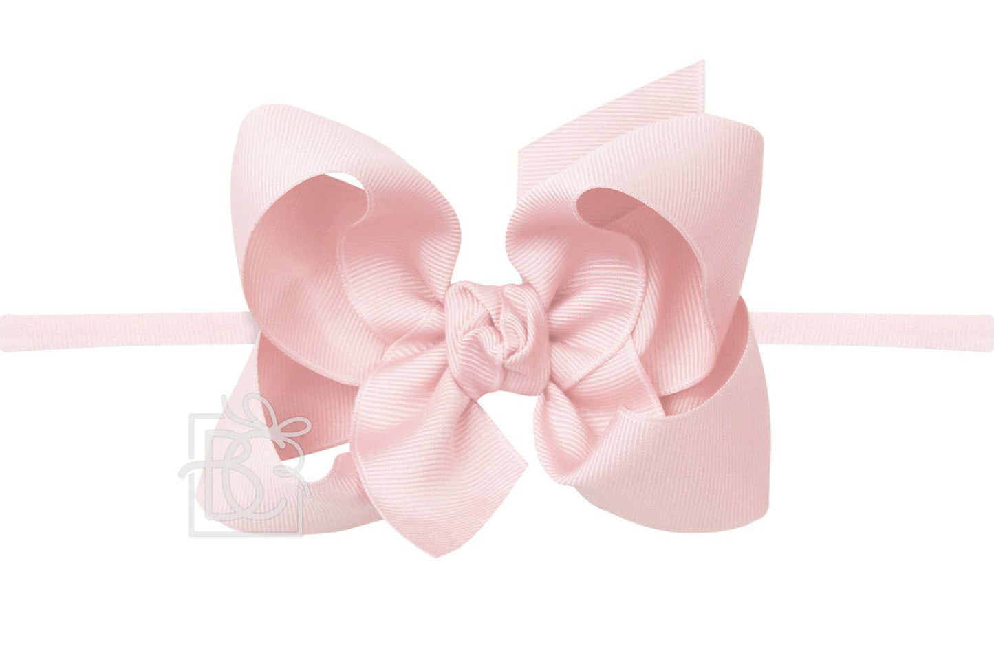 Light Pink 4.5" Headband Bow