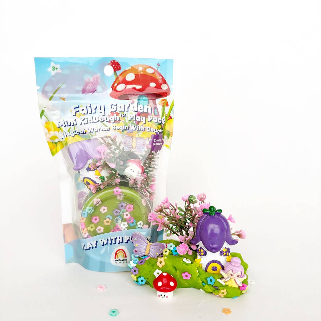 Fairy Garden Mini Kiddough Play Pack