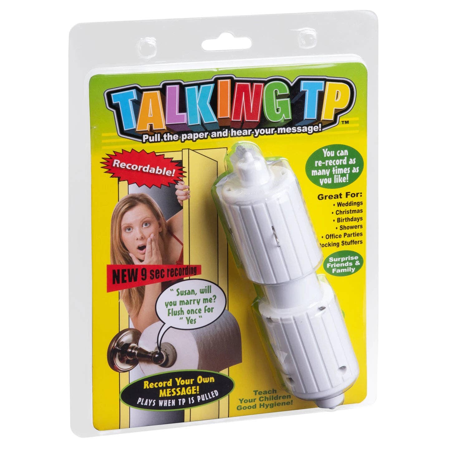 Talking Toilet Paper Roll Holder