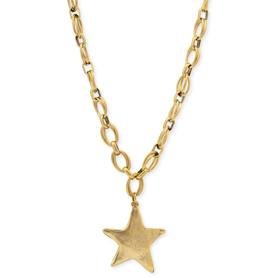 Star Shine Necklace Gold