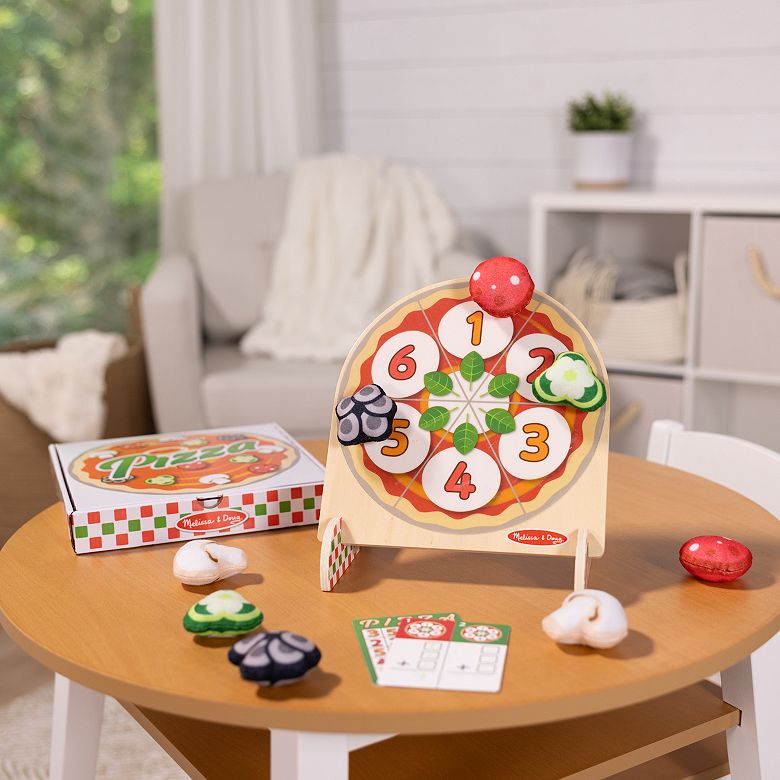 Double-Sided Pizza Topping Toss Game