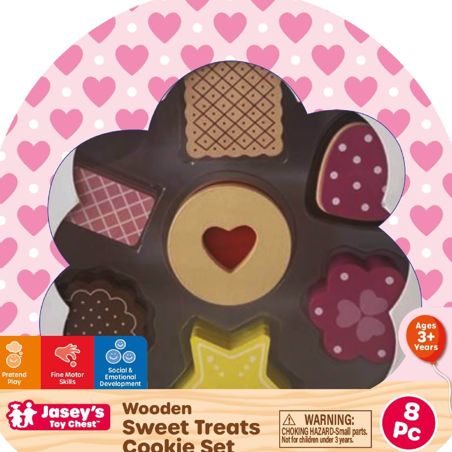 Wooden Sweet Treats Cookie Set