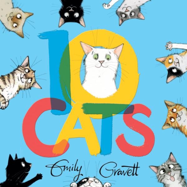 10 Cats Board Book