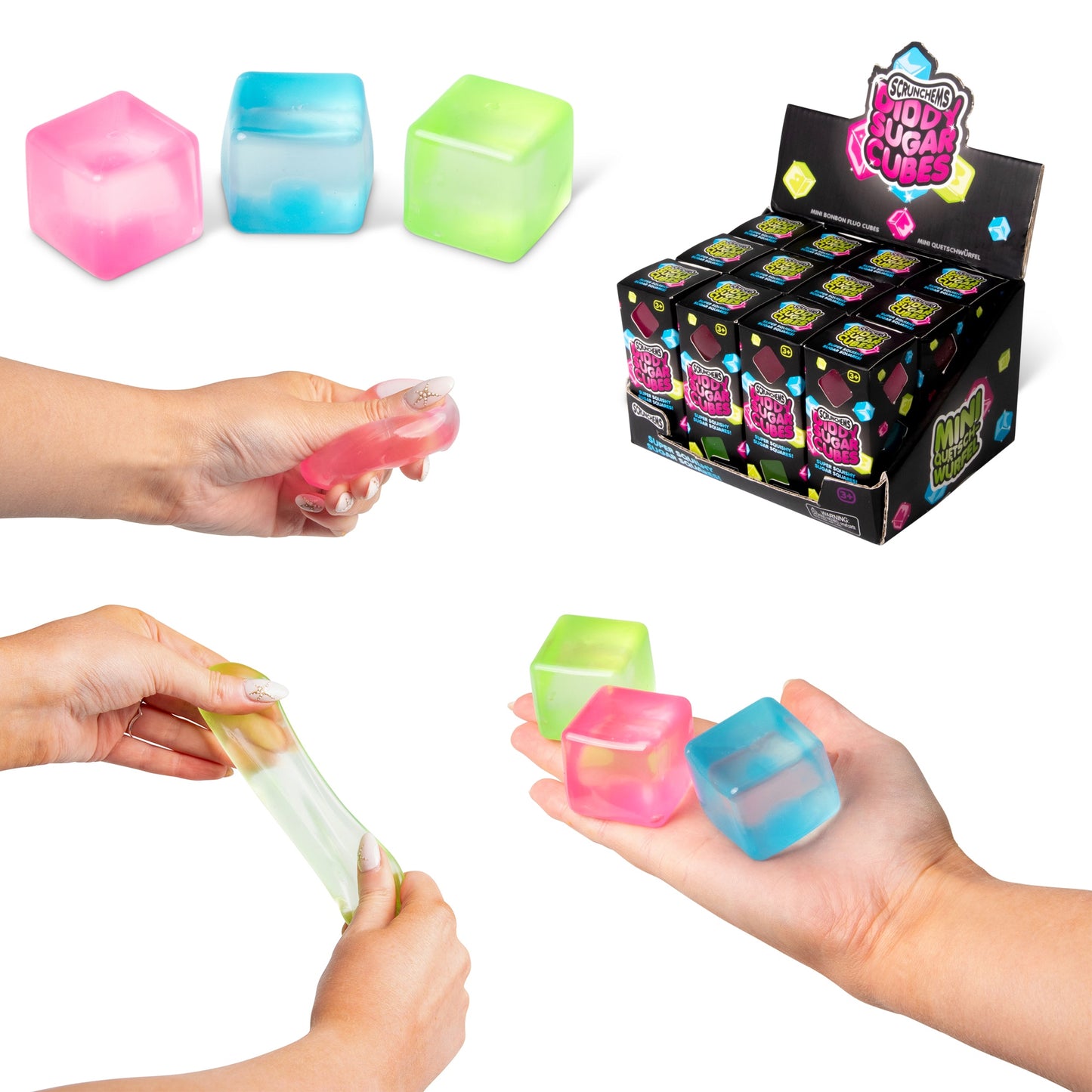 Scrunchems Sugar Cube 3pk