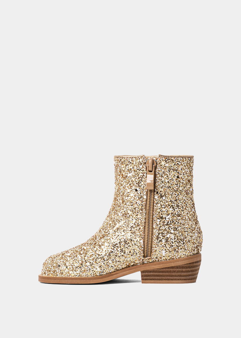 Gold Vanilla Mini Boots