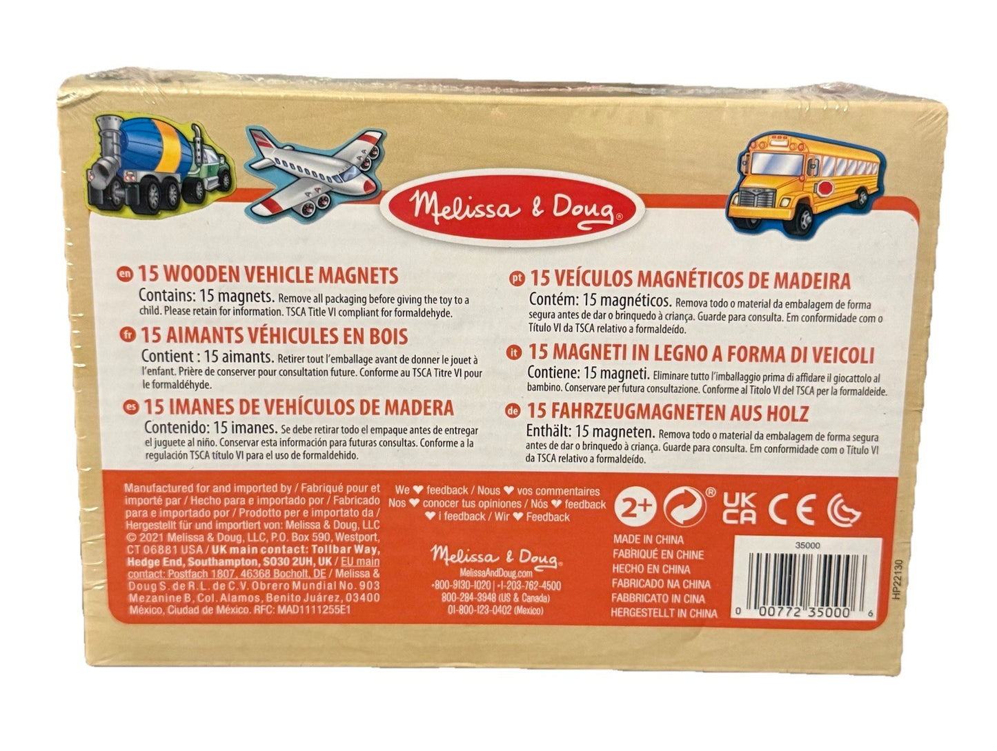 15pc Vehicle Magnets