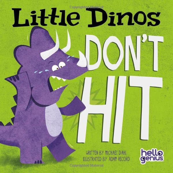 Little Dinos Don’t Hit Book