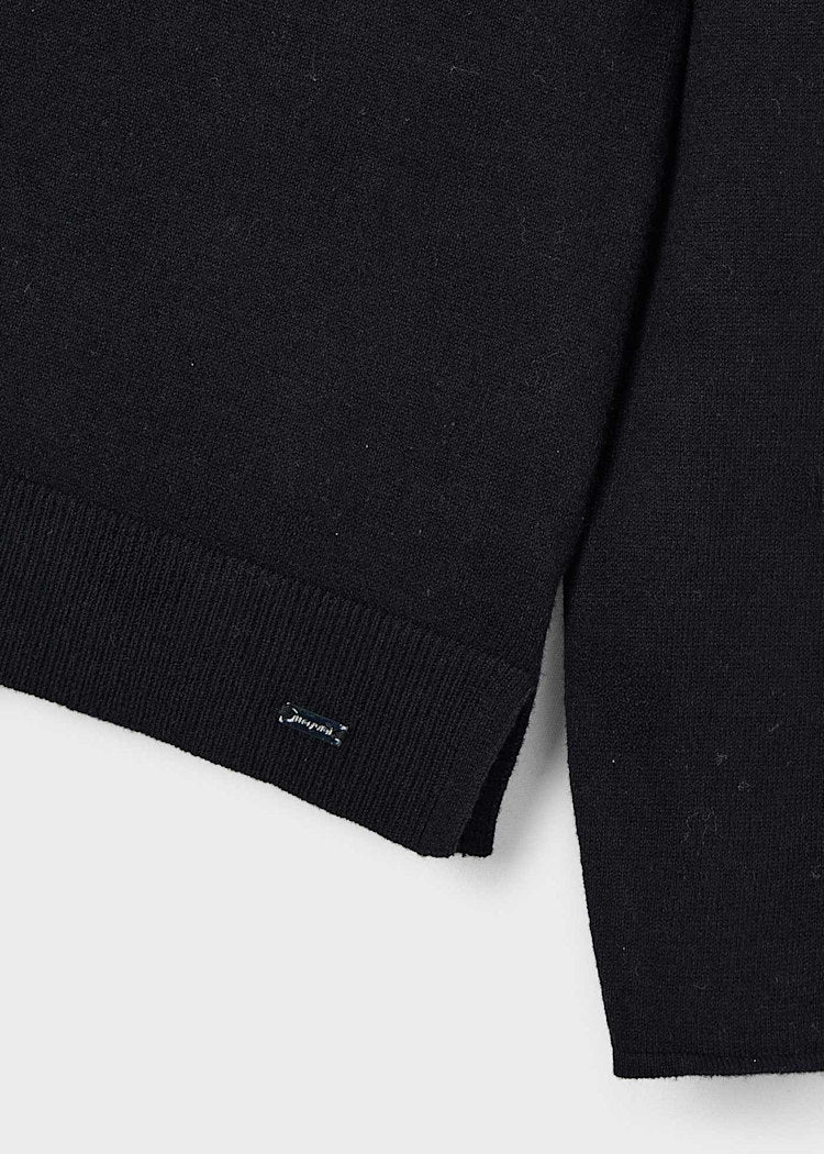 Black Turtleneck Sweater