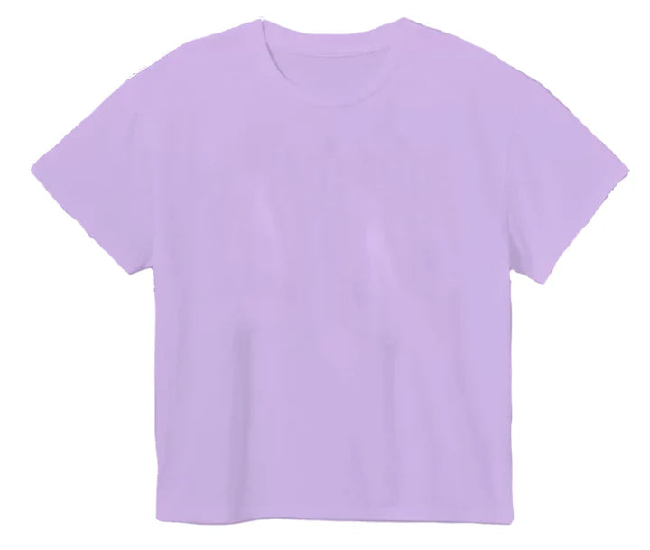 Lavender Boxy Tee