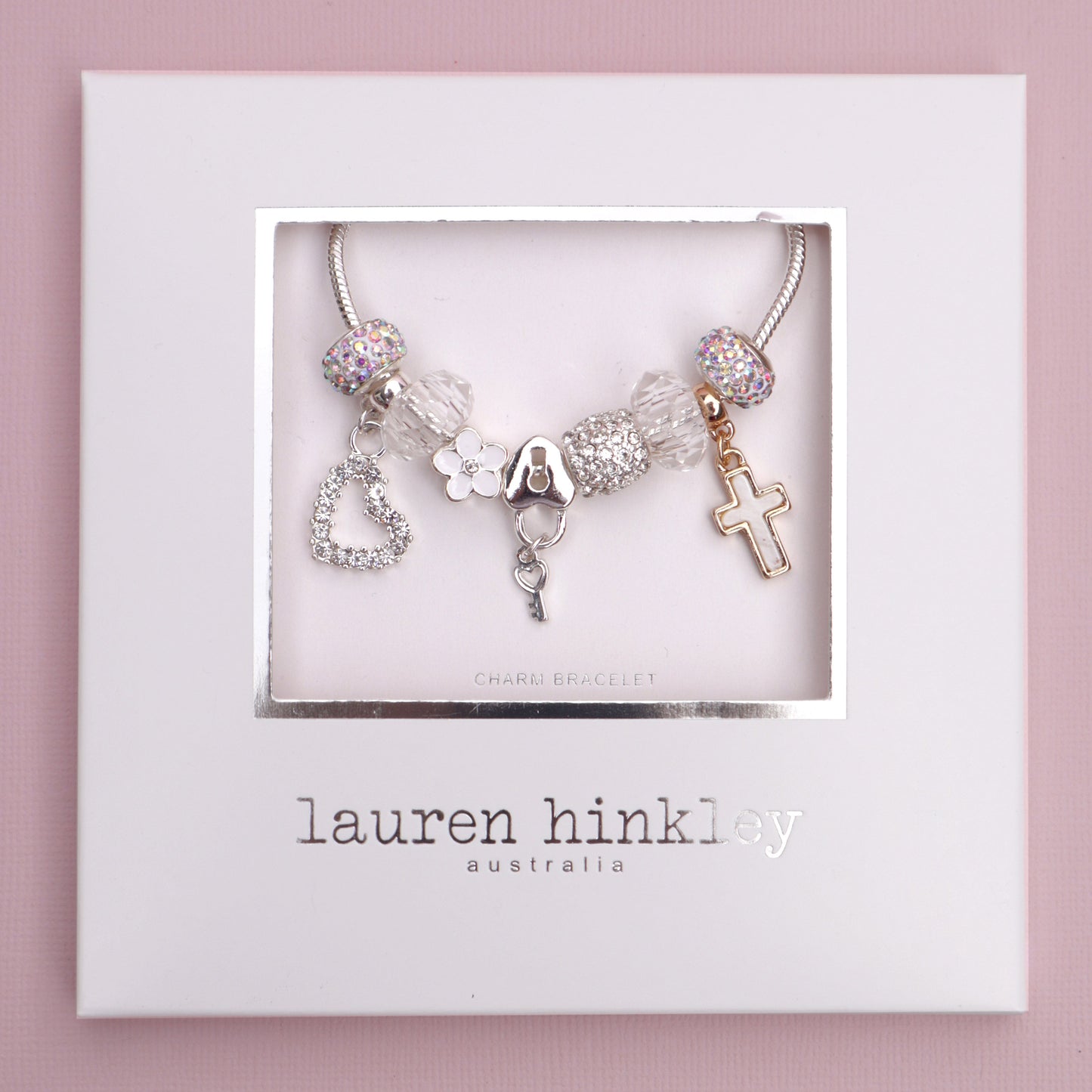 Cross Charm Bracelet