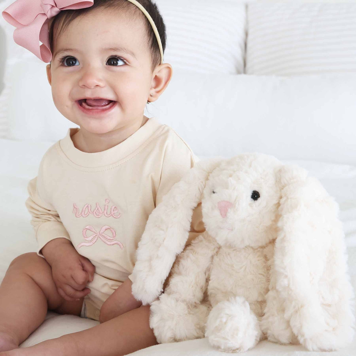 Bentley Bunny Cuddle Friend
