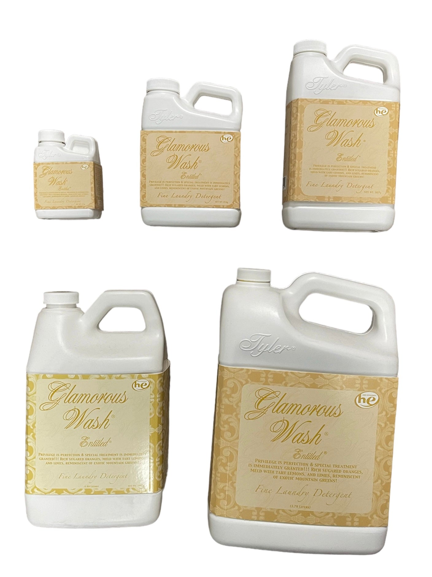 Entitled Tyler Laundry Detergent