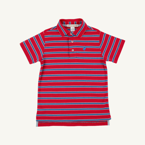 RWB Stripe Prim & Proper Polo