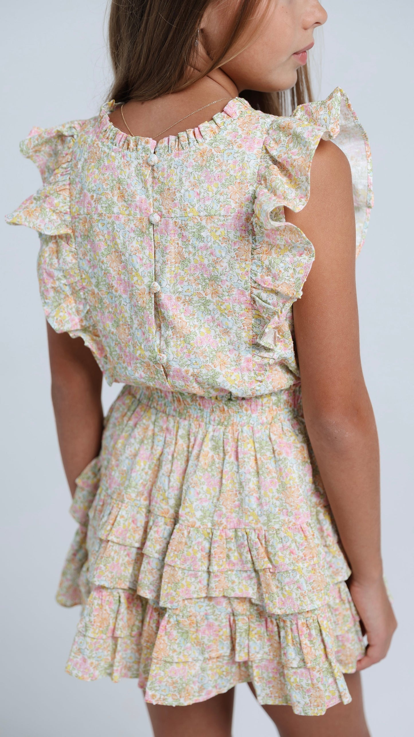 Gustavia Dress In Garden Sorbet